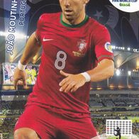 Panini Trading Card Fussball WM 2014 Joäo Moutinho Nr.274 aus Portugal