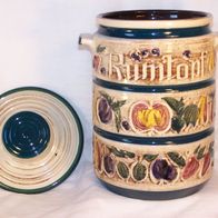 Scheurich Keramik Rumtopf, W.-Germany 825-32, 60er Jahre