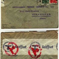 F67 Zensur 1945 Ruffec - Strasbourg