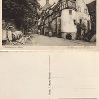 G33 AK Beilstein ca. 1928 Bachstraße mit Wachtturm