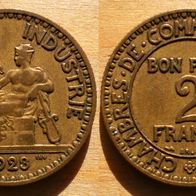 2 Francs 1923 Frankreich