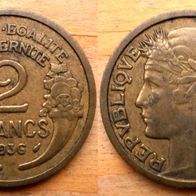 2 Francs 1936 Frankreich
