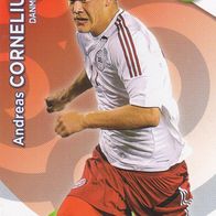 Panini Trading Card Fussball WM 2014 Andreas Cornelius aus Dänemark Road to 2014