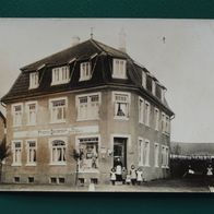 Seesen / Harz: Geschäft Friedrich Grumbrecht (Jobstgasse 1 ?), Foto-Ak um 1910