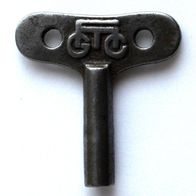 Alter Hohldornschlüssel Fahrradschlüssel mit Innenvierkant 3mm , Vierkantschlüssel