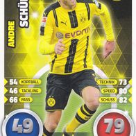 Borussia Dortmund Topps Match Attax Trading Card 2016 Andre Schürrle Nr.82