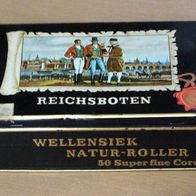 Wellensiek Reichsboten alte Zigarrenkiste Blechdose ohne BarCode