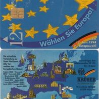 TK1) Telefonkarte Deutschland S22, 04/94, 12DM, - Wählen Sie Europa! - gebraucht