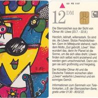TK4) Telefonkarte Deutschland PD, 05.97, 12DM, - Sternzeichen Löwe - gebraucht