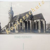 Trinks Postkarte ungelaufen * Torgau Stadtkirche