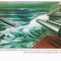 Vom Wikinger Schiff zum Düsenjäger Ein Torpedo verläßt das Rohr Nr 35