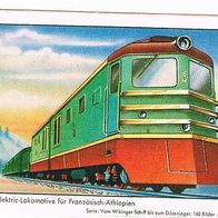 Vom Wikinger Schiff zum Düsenjäger Diesel Elektr - Lokomotive Frankreich Nr 70