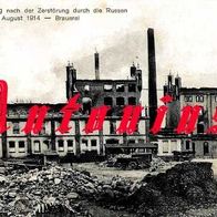Ortelsburg - (Ostpr.) - Brauerei - 1914 - Repro !!!