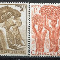 WA0070 Kamerun postfrisch * * , Michel 273 und 276, 0,60 M€, (2013)