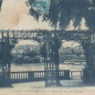 alte AK Koblenz Coblence 1925, Vue sur la rive droite