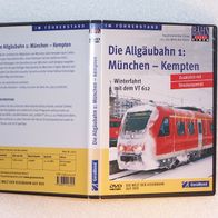 DVD Die Allgäubahn 1 : München - Kempten, Gera Mond Verlag 2005