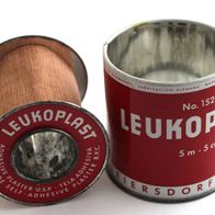 Leukoplast ® No.1524 alte Blechdose ohne BarCode aus den 1960er Jahren