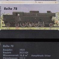 TK19) Telefonkarte Österreich, 50 ÖS, Dampflokomotive BR 78, gebraucht