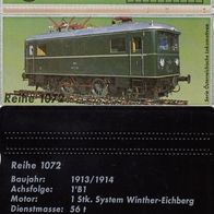 TK20) Telefonkarte Österreich, 50 ÖS, E-Lok BR 1072, gebraucht