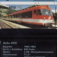 TK22) Telefonkarte Österreich, 50 ÖS, Triebzug BR 4010, gebraucht