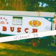 Zirkus-Foto DDR Oldtimer VEB IFA Wagen vom Circus Busch