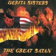Derita Sisters - The Great Satan LP (2002) + Insert / Limited Blue Vinyl / US-Punk