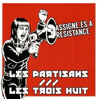 Les Partisans / Les Trois Huit - Split 7" (2016) Limited 500 / Frankreich Punk