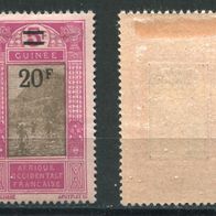 WA0083 Franz.-Guinea, ungebraucht * , Michel 116, 22,00 M€, (2013)