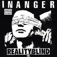 In Anger - Reality Blind 7" (1992) Tribal War Records / HC-Punk aus Schottland