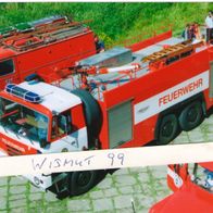 Feuerwehr-Foto DDR Oldtimer VEB LKW Tatra 815 Tanklöschfahrzeug