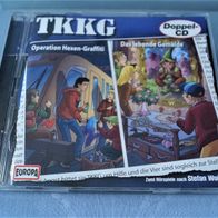 TKKG Doppel CD - Operation Hexen-Graffiti + Das Lebende Gemälde - Hörspiel