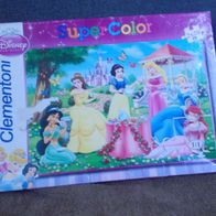 Puzzle Disney Prinzessinnen 2x20 Teile ab 3 Jahre gebraucht Clementoni