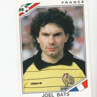 Panini Fussball WM Mexico 1986 Joel Bats France Nr 166