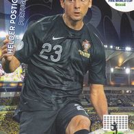 Panini Trading Card Fussball WM 2014 Helder Postiga Nr.278 Adrenalyn