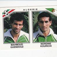 Panini Fussball WM Mexico 1986 Guendouz / Kourichi Algerie Nr 231