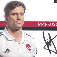 1. FC Nürnberg Autogrammkarte 2012 Markus Zidek