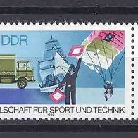 DDR 1982, MiNr: 2715 sauber postfrisch, Randstück