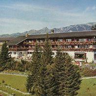 alte AK Hochallgäu Sonthofen 1961, Hotel "Allgäuer Berghof"