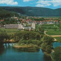 alte AK Bad Sooden - Allendorf Werra 1992, Sanatorium Balzerborn, Luftbild