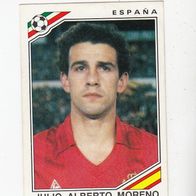 Panini Fussball WM Mexico 1986 Julio Alberto Moreno Espana Nr 263