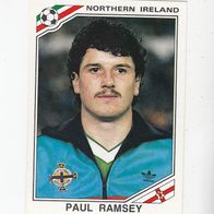 Panini Fussball WM Mexico 1986 Paul Ramsey Northern Ireland Nr 282