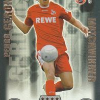 1. FC Köln Topps Match Attax Trading Card 2008 Pedro Geromel Nr.358 Matchwinner