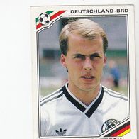 Panini Fussball WM Mexico 1986 Michael Frontzeck Deutschland Nr 299
