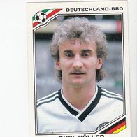 Panini Fussball WM Mexico 1986 Rudi Völler Deutschland Nr 306