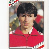 Panini Fussball WM Mexico 1986 Ryszard Komornicki Polska Nr 373
