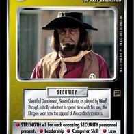 Star Trek CCG - Sheriff Worf - 114 R - Holodeck Adventures (HOA) - STCCG