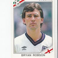 Panini Fussball WM Mexico 1986 Bryan Robson England Nr 412