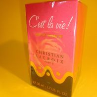 Parfüm C ´est La Vie von Christian Lacroix 1.7oz 50ml Eau de Toilette Spray in OVP