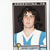 Panini Fußball World Cup Story Mario Alberto Kempes Argentina Bild Nr 107