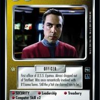 Star Trek CCG - Maxwell Burke (NON) - 126* R - Voyager (VOY) - STCCG